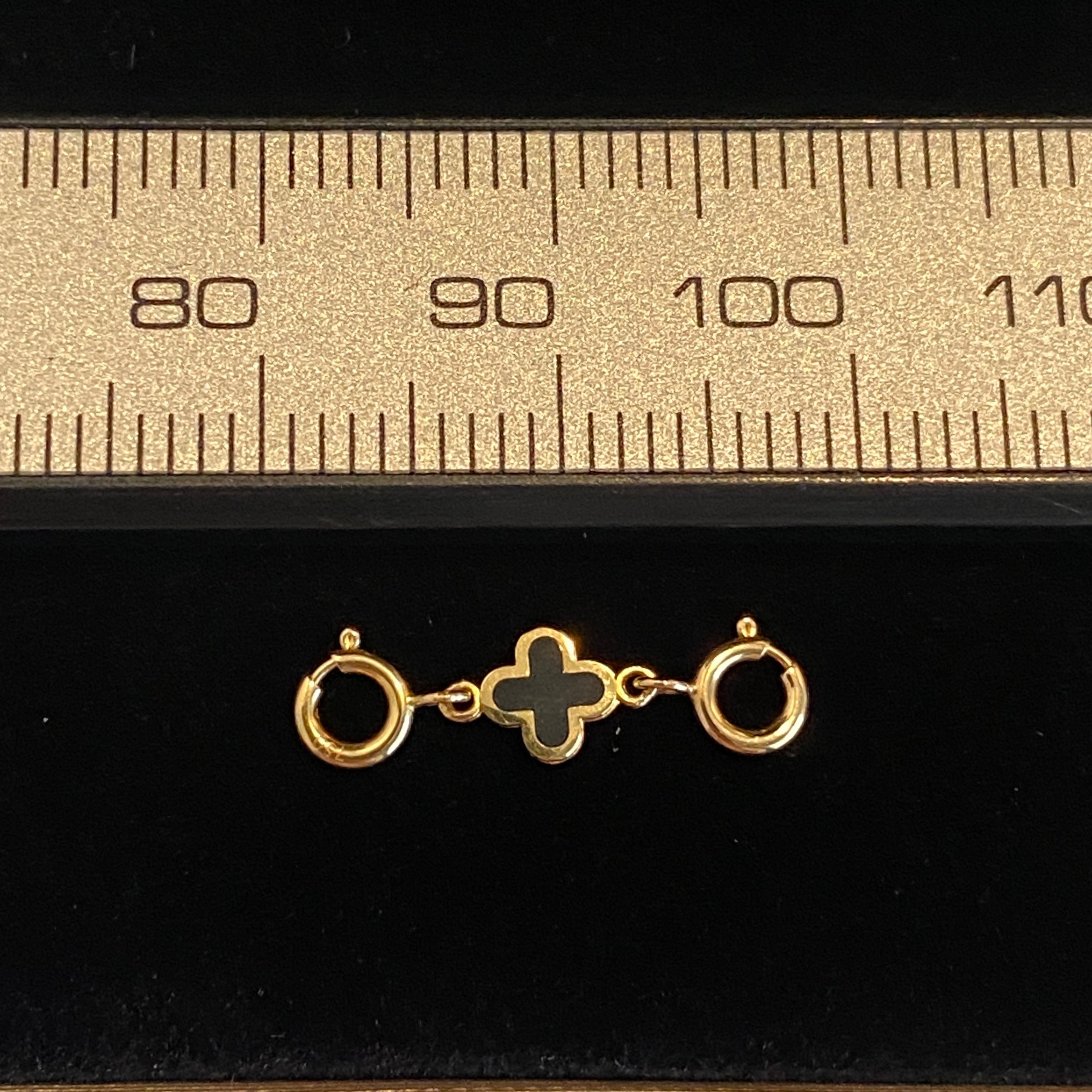 K18YG 引き輪 ヒキワ クローバー 四ツ葉 イエローゴールド 18金 18K K18YG 引き輪 ヒキワ クローバー 四ツ葉 花 イエローゴールド 18金 18K