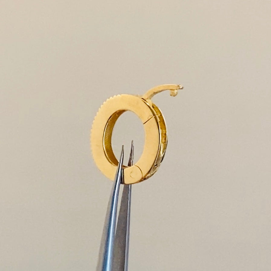 K18YG WG PG オーバル ダイヤモンド クラスプ バチカン ダイヤ 18K イエローゴールド 楕円形 ロック付き コネクター