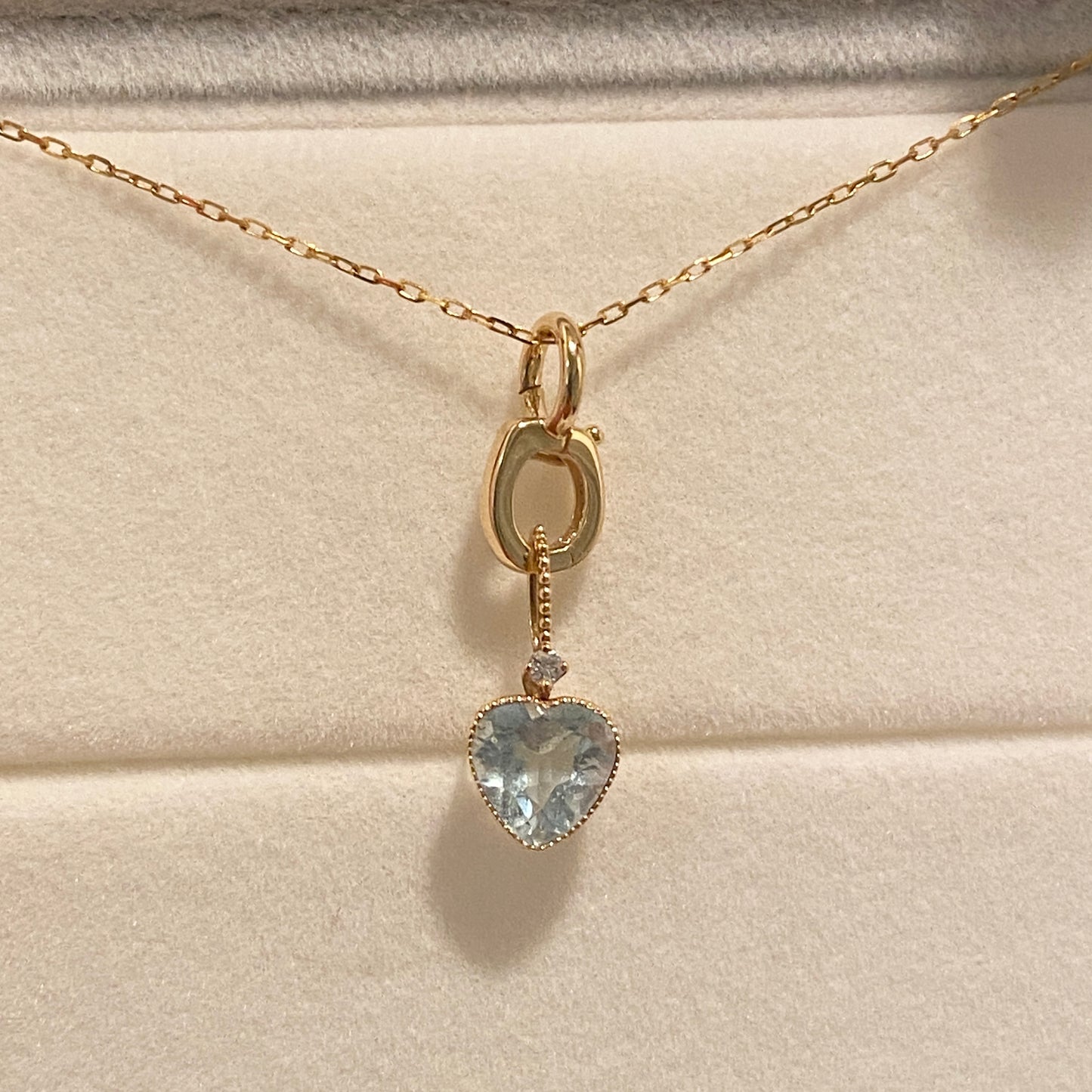 K18YG PG WG 18K バチカン ジュエリーパーツ ロック付き チャーム 鏡面/ダイヤモンド 18K マルチバチカン