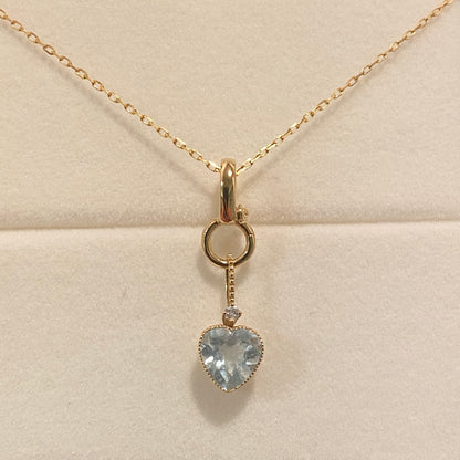 K18YG PG WG 18K バチカン ジュエリーパーツ ロック付き チャーム 鏡面/ダイヤモンド 18K マルチバチカン