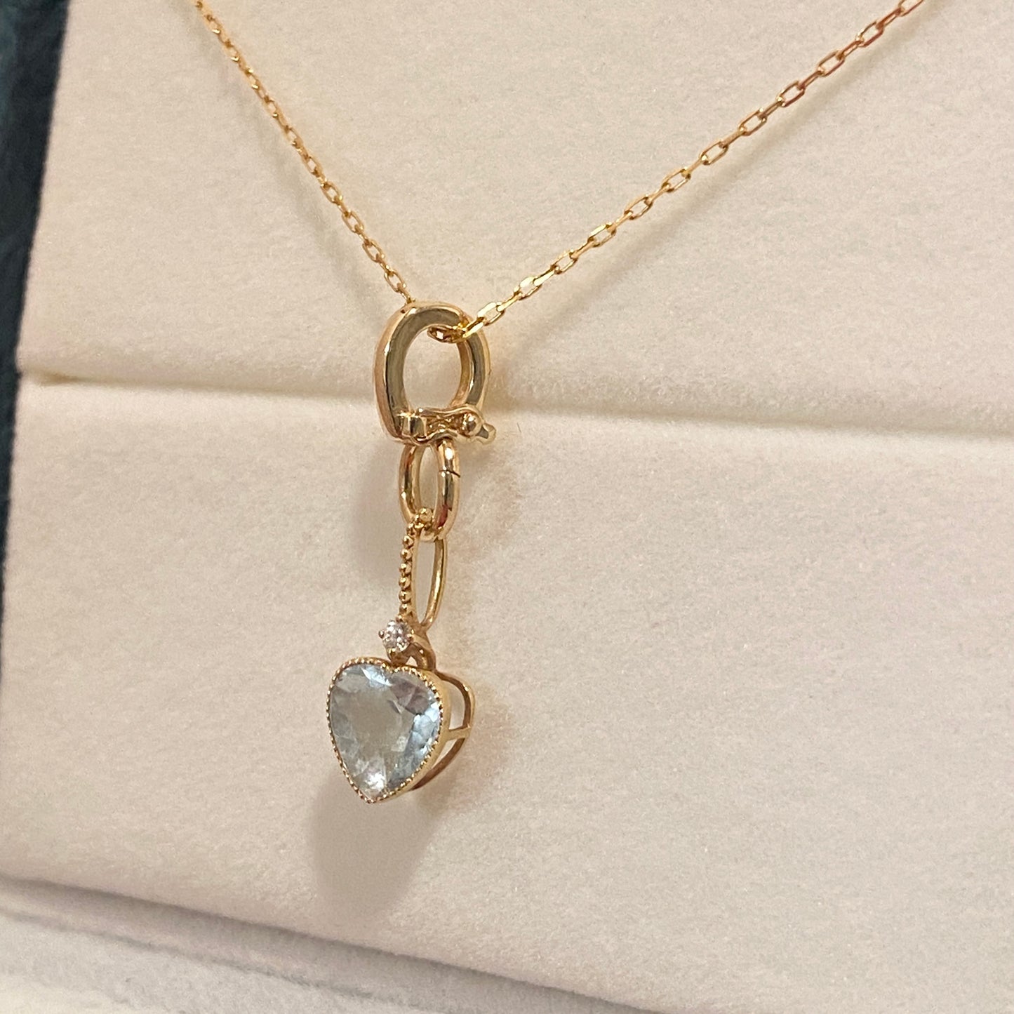 K18YG PG WG 18K バチカン ジュエリーパーツ ロック付き チャーム 鏡面/ダイヤモンド 18K マルチバチカン