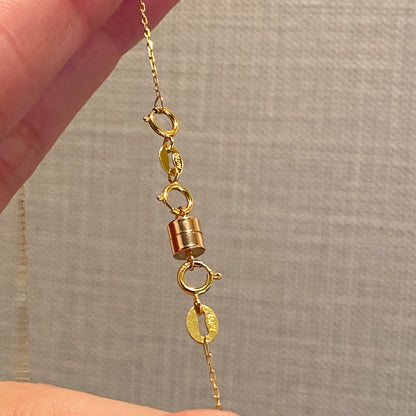 K18YG WG PG マグネット式 コネクティングパーツ 磁石 繋ぎ 18K YG K18 チェーンパーツ 留め具 留め金具 イエローゴールド ピンクゴールド ホワイトゴールド