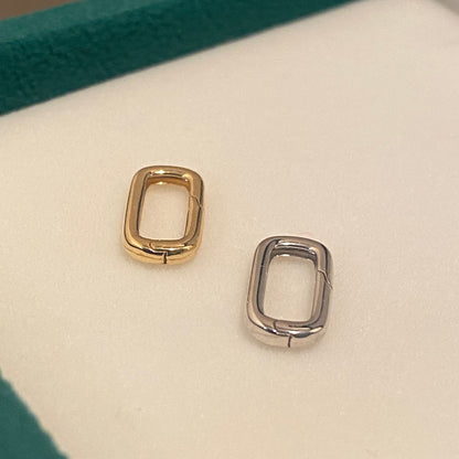 K18YG WG PG オーバル パーツ【S】クラスプ チャーム イエローゴールド ホワイトゴールド 開口 チェーンパーツ アジャスター コマ バチカン 18K 18金