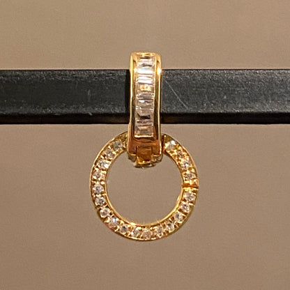 K18YG WG PG バケットダイヤ マルチバチカン 18K パーツ ペンダントパーツ クラスプ チャームホルダー ダイヤモンド