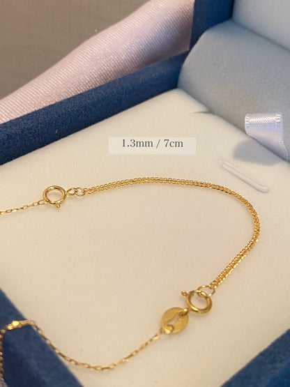 K18YG WG PG 引き輪 ヒキワ パーツ 18K YG K18 チェーンパーツ アジャスター 延長チェーン イエローゴールド ミニロープチェーン