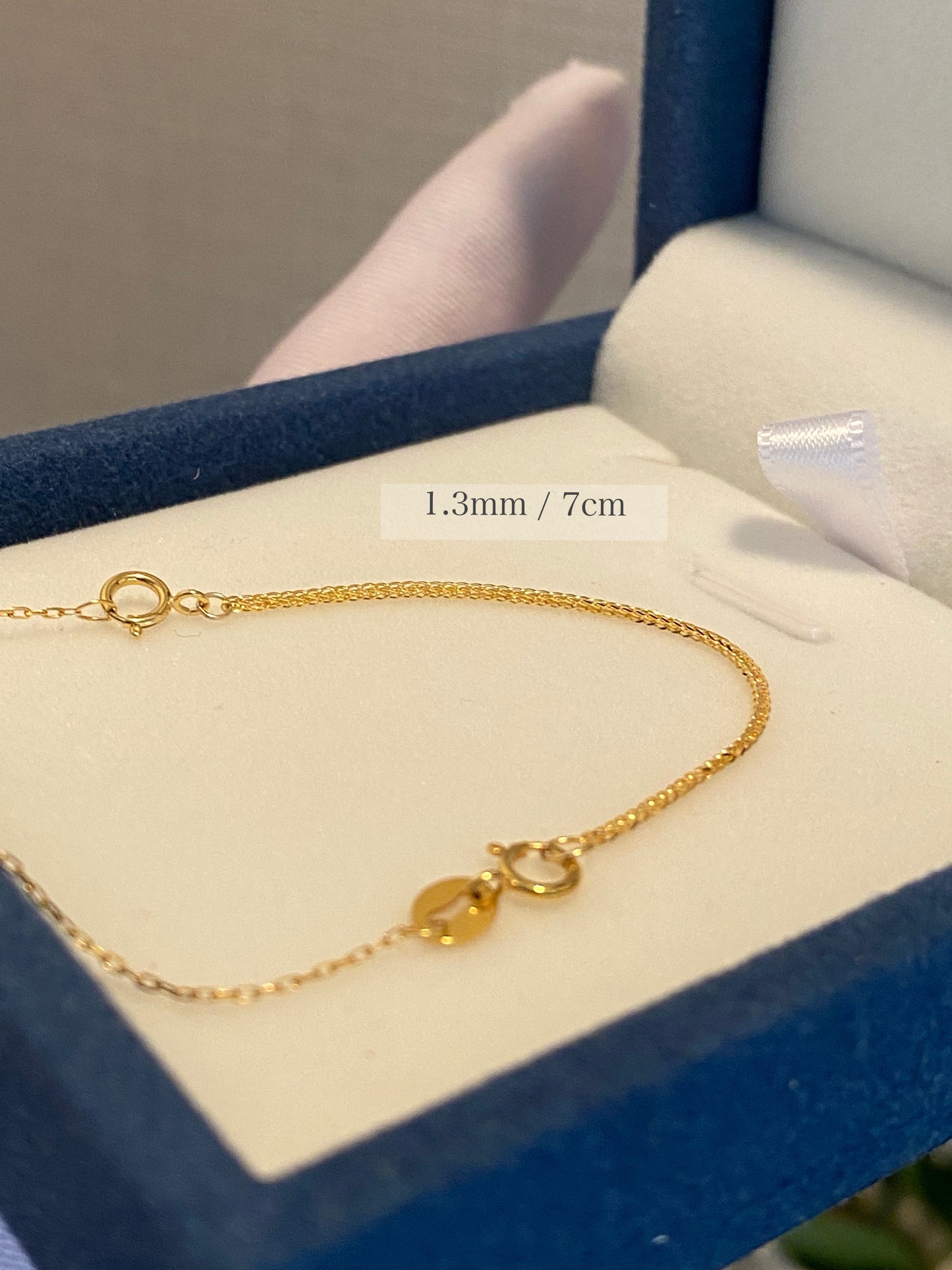 K18YG WG PG 引き輪 ヒキワ パーツ 18K YG K18 チェーンパーツ アジャスター 延長チェーン イエローゴールド ミニロープチェーン