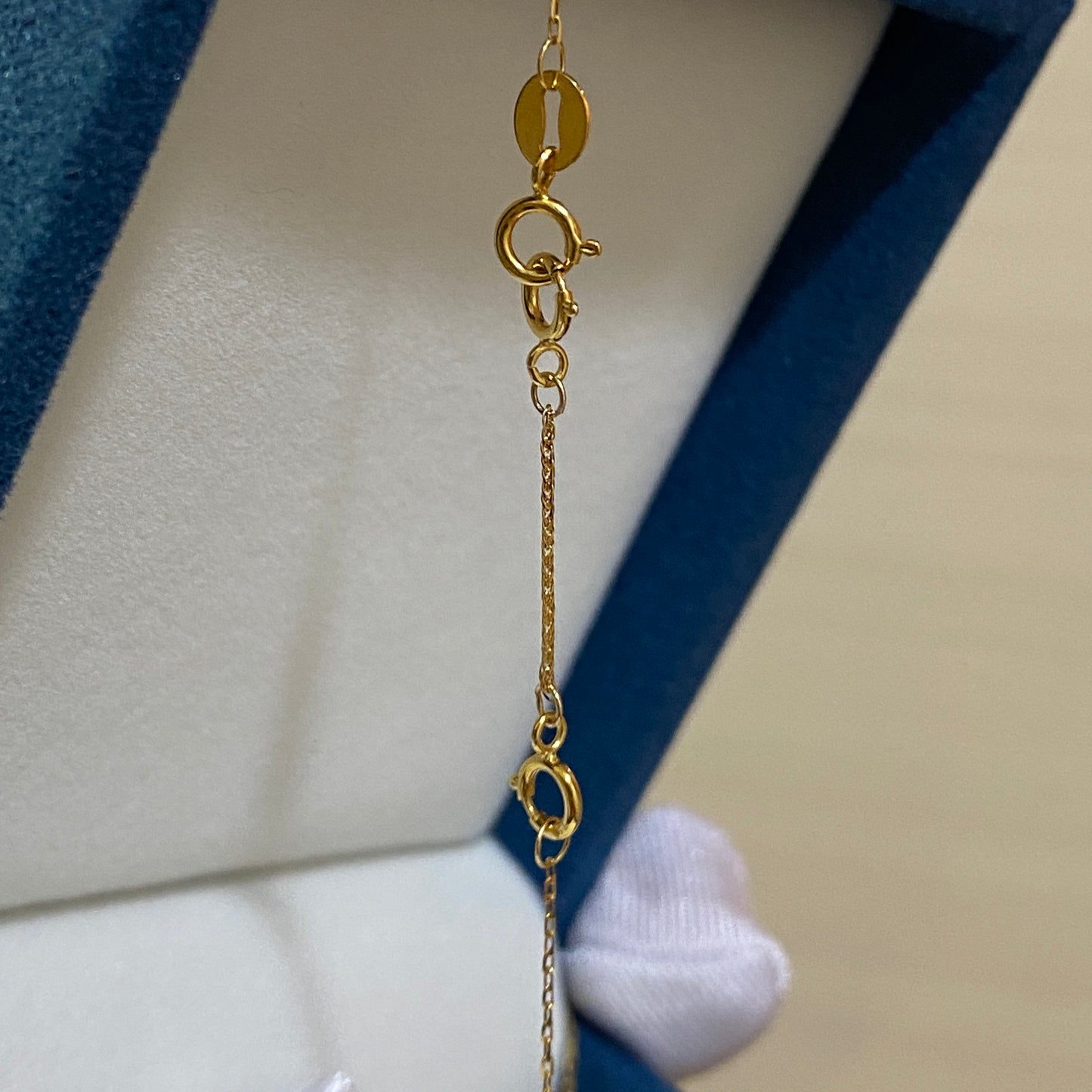 K18YG WG PG 引き輪 3cm~ ヒキワ パーツ 18K チェーンパーツ アジャスター イエローゴールド ホワイトゴールド ロープチェーン