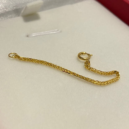 K18YG WG PG 引き輪 パーツ 18K YG アジャスター チェーン延長