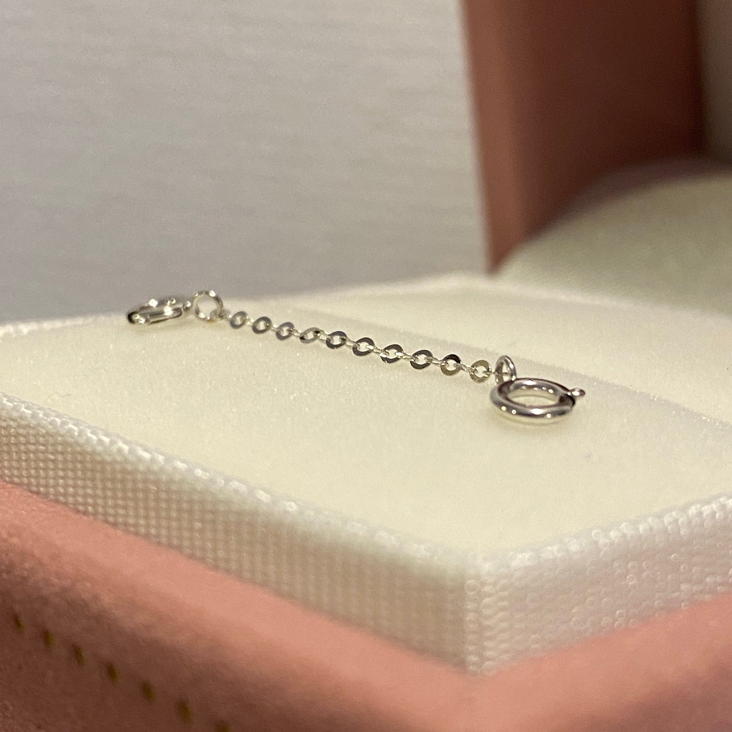 K18YG WG PG あずきチェーン 1.1mm~ 3cm~ パーツ チェーンパーツ チャーム18K 繋ぎ ひきわ 引き輪 ヒキワ 繋ぎ 延長