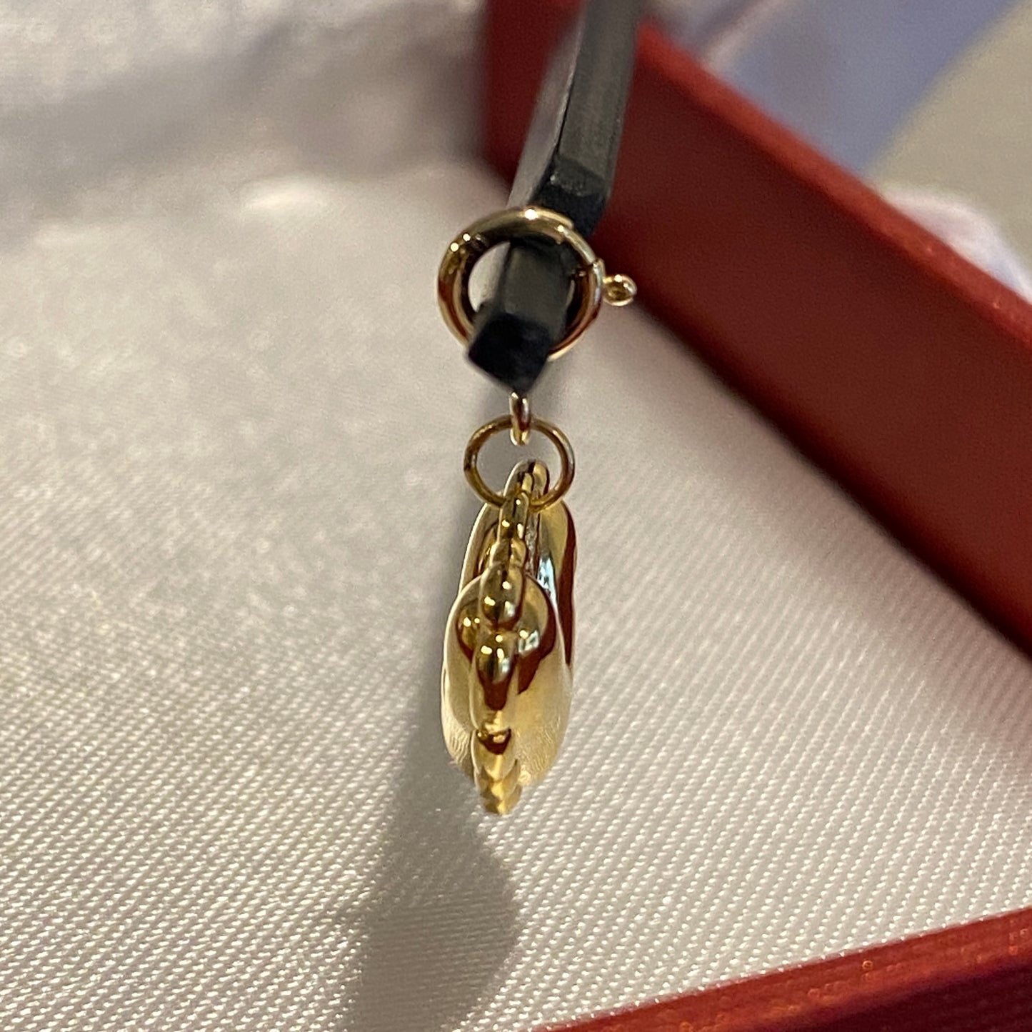 K18YG チャーム ペンダント ハート ティアドロップ 三角形 スクエア エンドパーツ 18k 引き輪