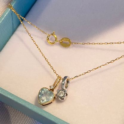 K18YG WG ダイヤモンド チャーム 18K バチカン ネックレスパーツ イエローゴールド ホワイトゴールド ペンダント クラスプ クリッカー バチカン