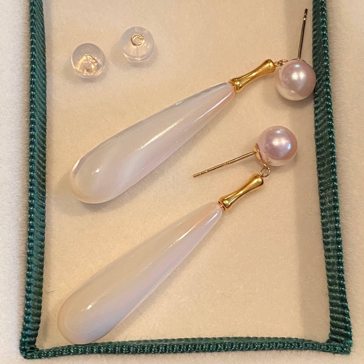 K18YG あこや真珠 ピアス ドロップピアス 18K アコヤ真珠 あこや パール 真珠 ティアドロップ 大ぶり 大きめ 雫 揺れる