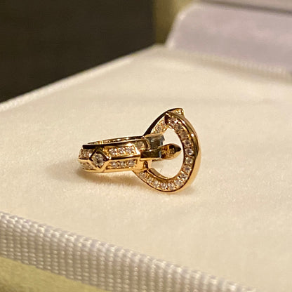 K18YG WG PG Bail Parts Diamond Charm Setting Diamond 18K Chain Parts Pendant Parts Necklace Parts with Lock K18 YG Clasp Multi-Bail