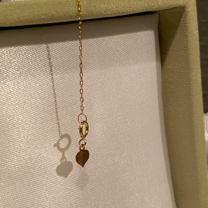 K18YG PG WG Clasp, Heart Shape, Yellow Gold, 18K, Jewelry Parts, Charms, End Parts, Necklace Parts
