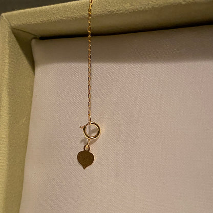 K18YG PG WG Clasp, Heart Shape, Yellow Gold, 18K, Jewelry Parts, Charms, End Parts, Necklace Parts