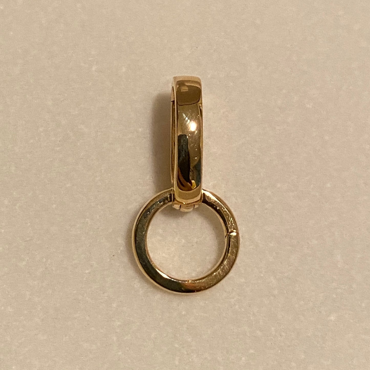 K18PG YG WG パーツ マルチバチカン チャーム 鏡面 18K ペンダントホルダー クラスプ ロック付き ラージ