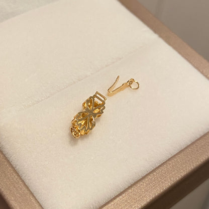 K18YG WG 中留め リボン コネクティングパーツ 貴金属パーツ 繋ぎ 18K チェーンパーツ 留め具 留め金具 イエローゴールド ホワイトゴールド