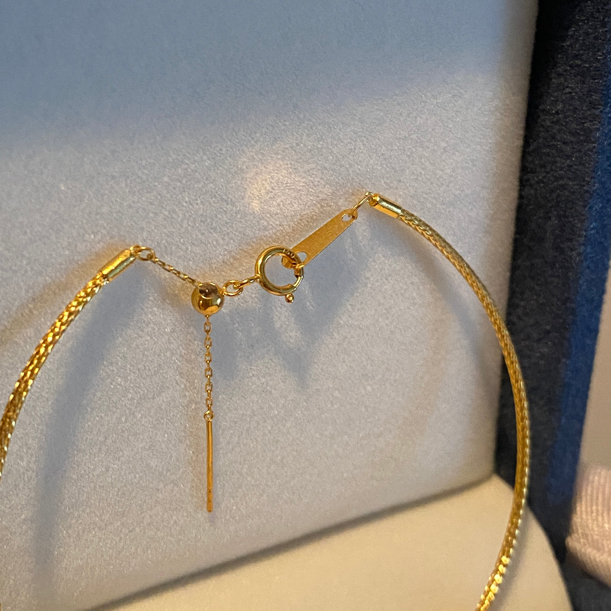 K18 Yellow Gold Bracelet, Wire Bracelet, Knitted, Men's and Women's, Elastic, Sliding Adjuster, 16+3cm, Bangle