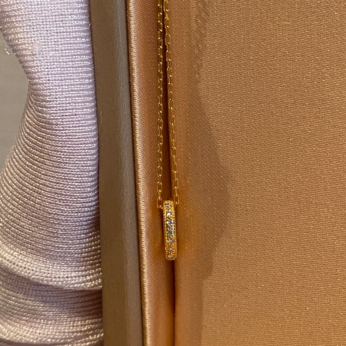 K18YG WG PG Oval Diamond Clasp Vatican Diamond 18K Yellow Gold Oval Lock Connector 