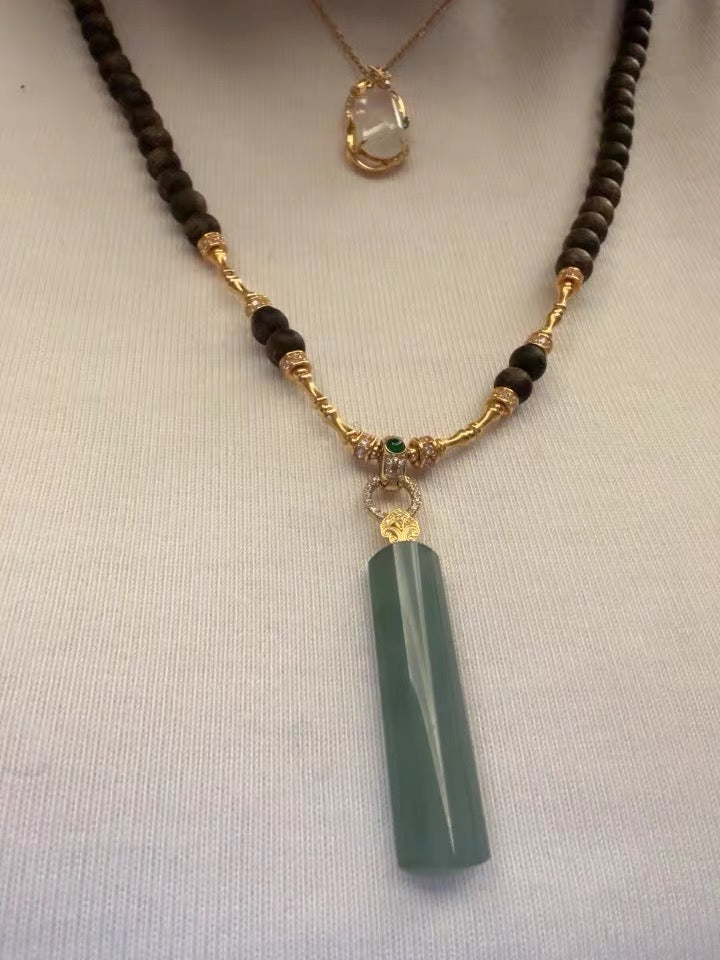 K18YG WG PG マルチバチカン 翡翠 ヒスイ ダイヤモンド ジュエリーパーツ 18K イエローゴールド ロック付き 爪ロック チャーム