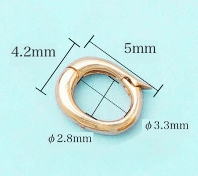 K18YG WG PG バチカン 一粒ダイヤ クリッカー 繋ぎ ネックレスパーツ チャームホルダー 18金 18金 YG クラスプ イエローゴールド