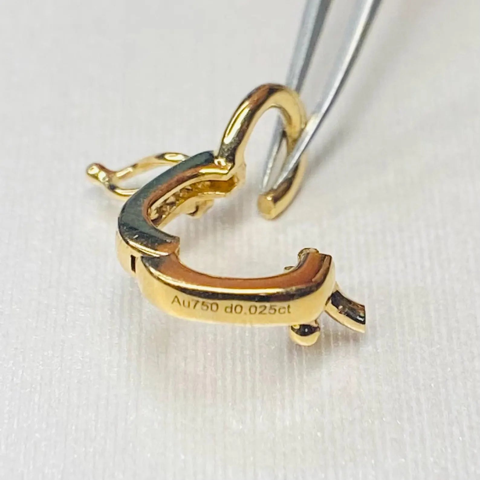 k18yg ダイヤモンド バチカン ロック付き クラスプ  Jewelry Hills Tokyo