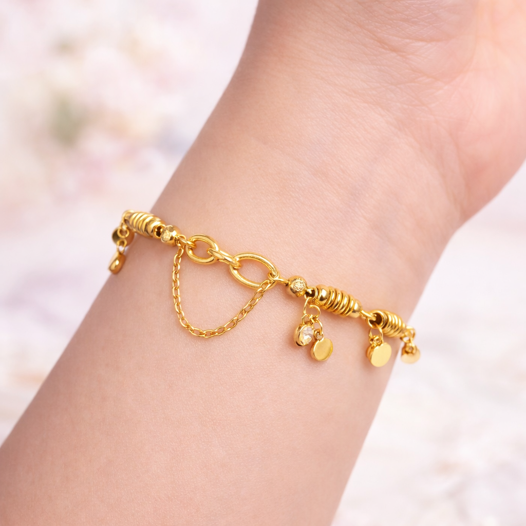 K18YG WG PG 喜平チェーン 引き輪 ひきわ ヒキワ チェーンパーツ 3cm/5cm/10cm/16cm/23cm アジャスター パーツ ブレスレット  18K