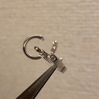 K18PG YG WG パーツ バチカン チャーム ダイヤモンド ダイヤ 留め金具 18金 フルダイヤ 全面ダイヤ 18K 繋ぎ ネックレスパーツ ペンダントパーツ クラスプ ロック付き 大きめ マルチバチカン - Jewelry Hills Tokyo