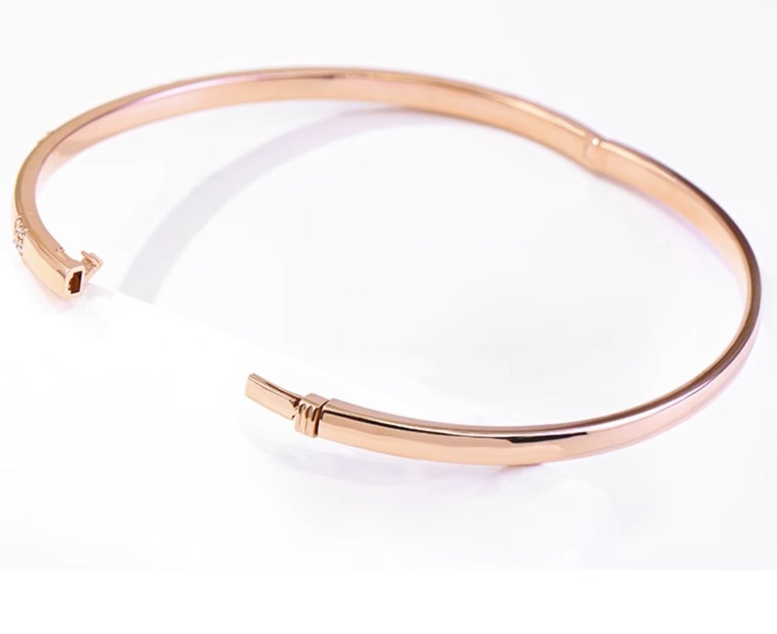 K18PG YG WG オーダーメイド ダイヤモンド バングル 18K レディース WG ホワイトゴールド YG イエローゴールド PG ピンクゴールド - Jewelry Hills Tokyo