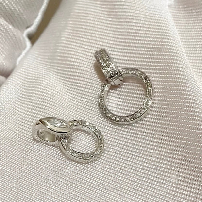 K18WG YG PG バチカン ホースアイ マーキスカットダイヤ ダイヤモンド パーツ ネックレス ダイヤ チャーム 留め金具 18K ジュエリーパーツ ネックレスパーツ ペンダントパーツ マルチバチカン ロック付き 爪ロック - Jewelry Hills Tokyo