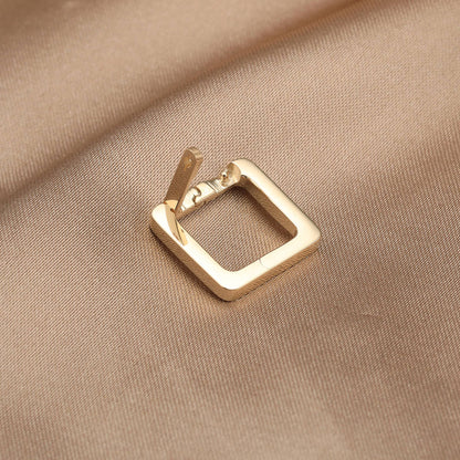 K18YG イエローゴールド クリッカー クラスプ 18K チャーム パーツ コネクティングパーツ バチカン 18金 四角 スクエア 繋ぎ ネックレスパーツ ブレスレットパーツ 留め金具 留め具 - Jewelry Hills Tokyo