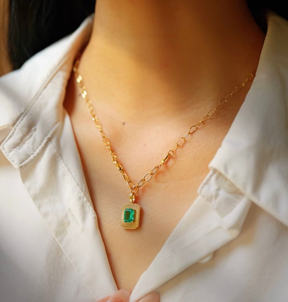 K18YG イエローゴールド 18K チェーンの繋ぎ ケーブルチェーン ジュエリーパーツ 18金 ネックレス用 チェーンパーツ アジャスター 調整 延長 ホースシュー 喜八チェーン - Jewelry Hills Tokyo