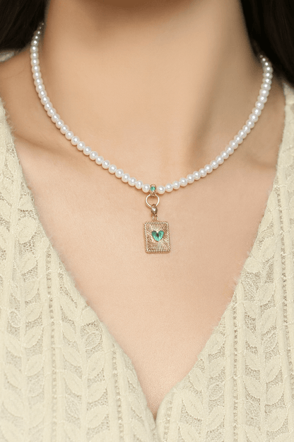 K18YG エメラルド ダイヤモンド ロック付き 18K 18金 イエローゴールド パーツ バチカン チャーム 留め具 留め金具 繋ぎ マルチバチカン - Jewelry Hills Tokyo