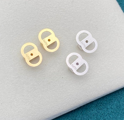 K18YG K18WG キャッチ オーバル 大きめ 18K YG イエローゴールド WG ホワイトゴールド PG ピアス固定 ピアスのキャッチ キャッチ - Jewelry Hills Tokyo