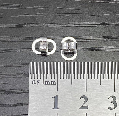 K18YG K18WG キャッチ オーバル 大きめ 18K YG イエローゴールド WG ホワイトゴールド PG ピアス固定 ピアスのキャッチ キャッチ - Jewelry Hills Tokyo