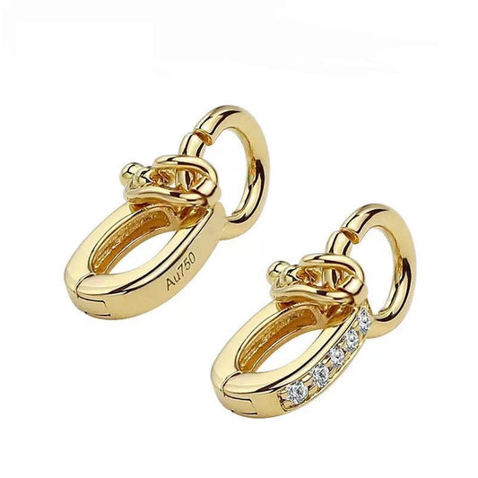 K18YG PG WG 18K バチカン ジュエリーパーツ ロック付き チャーム 鏡面/ダイヤモンド 18K マルチバチカン - Jewelry Hills Tokyo