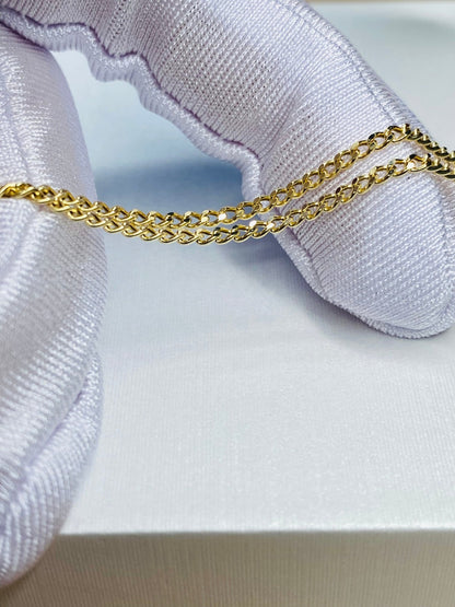 K18YG WG PG 16cm ブレスレット 喜平 KIHEI 喜平チェーン チェーンブレスレット ブレスレットチェーン 細め 18K YG - Jewelry Hills Tokyo