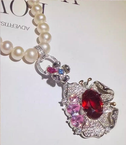 K18YG WG PG ダイヤモンド バチカン 大きめ ダイヤ 円形 18金 18K 安全ロック付き 爪ロック ペンダント繋ぎ チャーム パーツ - Jewelry Hills Tokyo