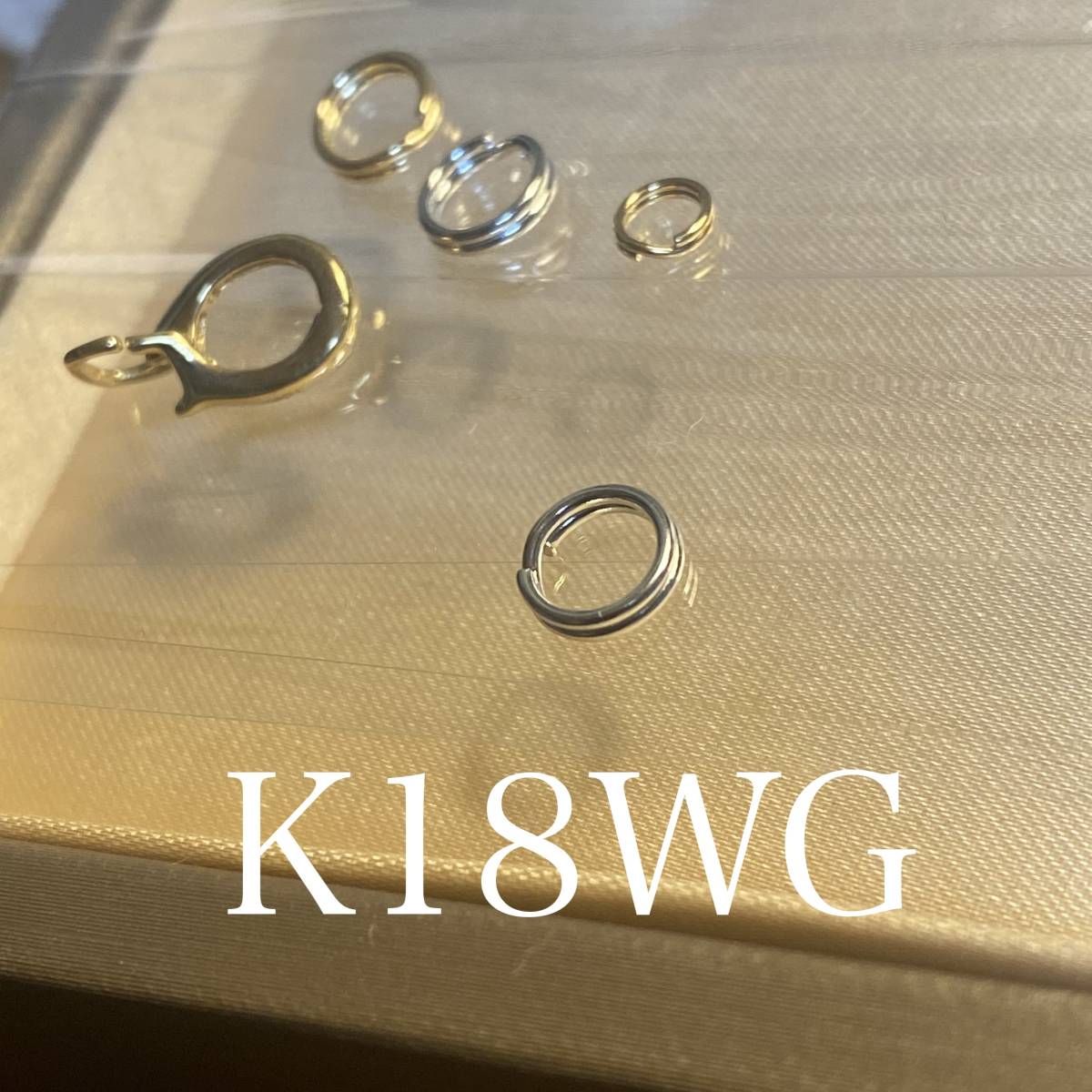 K18YG WG PG 18K マルカン ジュエリーパーツ バチカン 輪っか チャーム繋ぎ ネックレス用 ペンダント用 パーツ 4mm / 6mm - Jewelry Hills Tokyo