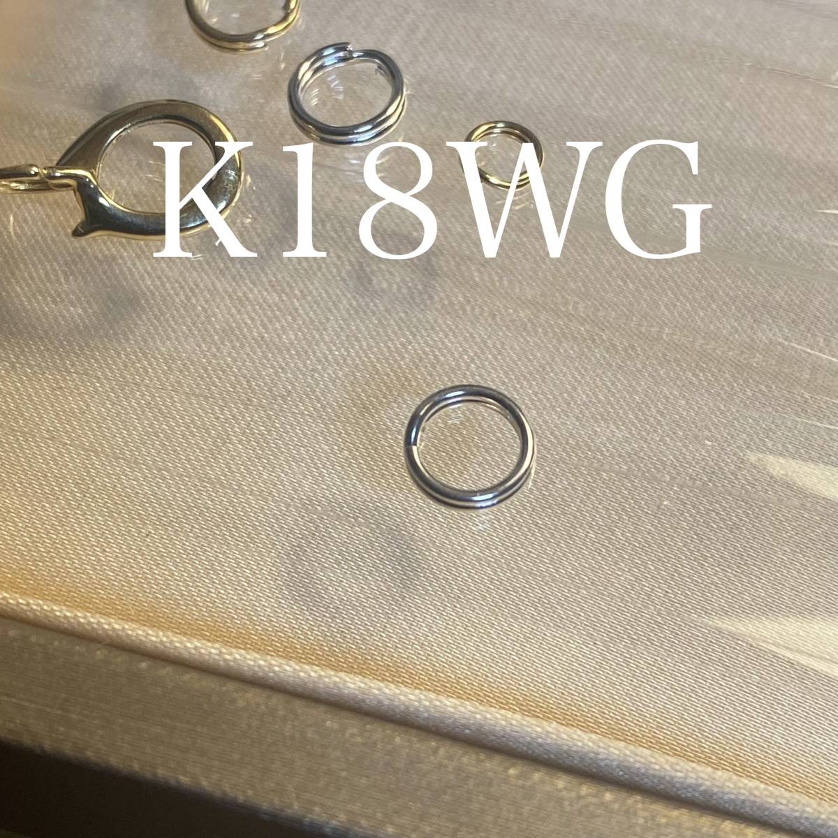 K18YG WG PG 18K マルカン ジュエリーパーツ バチカン 輪っか チャーム繋ぎ ネックレス用 ペンダント用 パーツ 4mm / 6mm - Jewelry Hills Tokyo