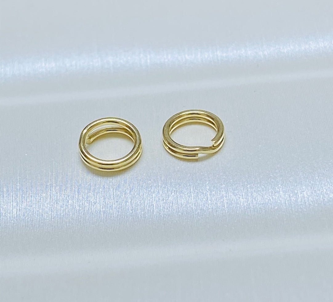 K18YG WG PG 18K マルカン ジュエリーパーツ バチカン 輪っか チャーム繋ぎ ネックレス用 ペンダント用 パーツ 4mm / 6mm - Jewelry Hills Tokyo