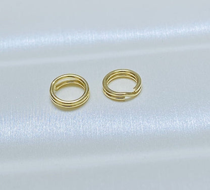 K18YG WG PG 18K マルカン ジュエリーパーツ バチカン 輪っか チャーム繋ぎ ネックレス用 ペンダント用 パーツ 4mm / 6mm - Jewelry Hills Tokyo