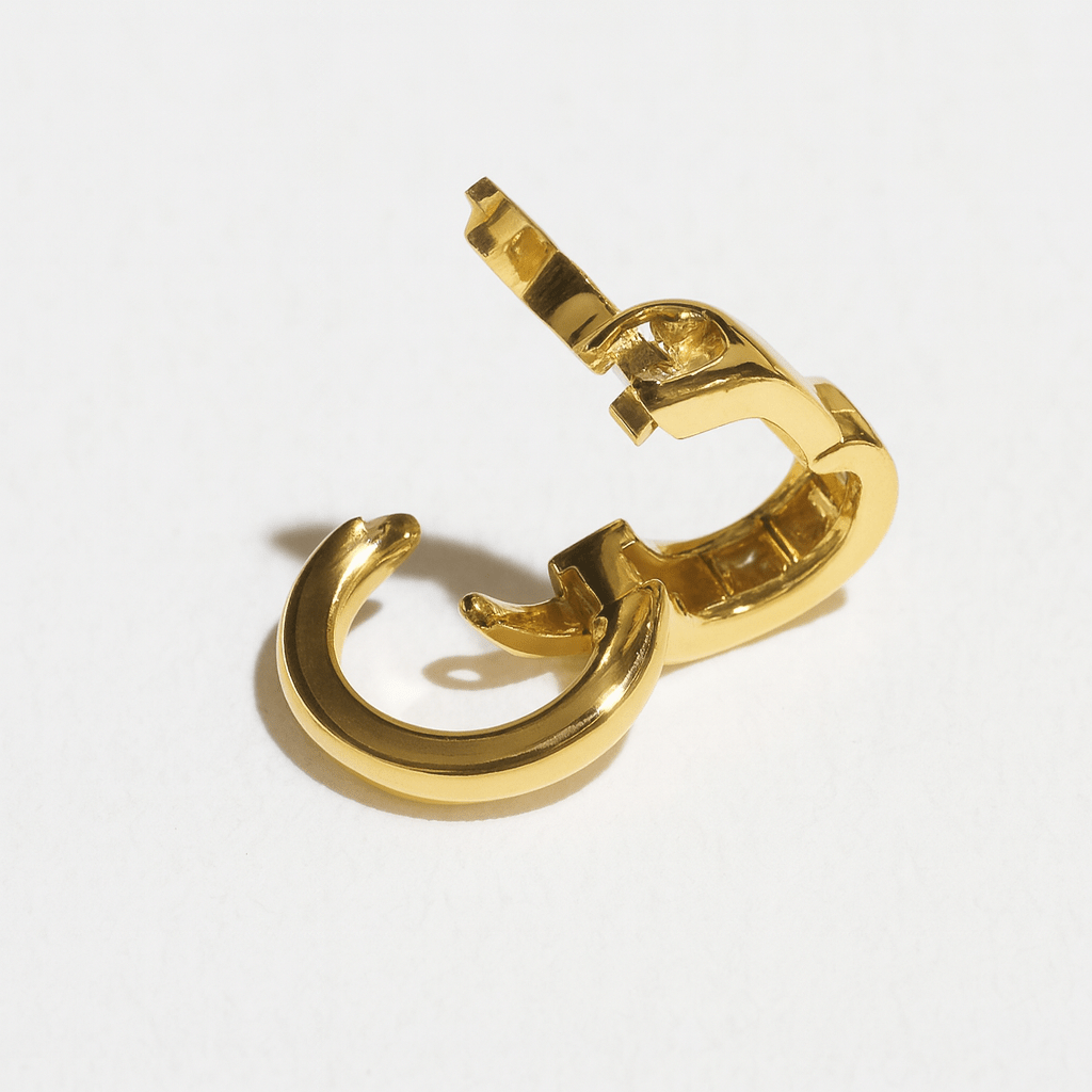 K18YG WG PG ハーフダイヤ ロック付き バチカン ダイヤモンド クラスプ イエローゴールド 18K ダイヤ パーツ マルチバチカン ホワイトゴールド ピンクゴールド - Jewelry Hills Tokyo