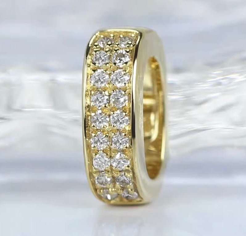 K18YG WG PG クリッカー バチカン パーツ ダイヤモンド チャーム留め ダイヤ 18K チェーンパーツ ペンダントパーツ ネックレスパーツ K18 YG クラスプ - Jewelry Hills Tokyo