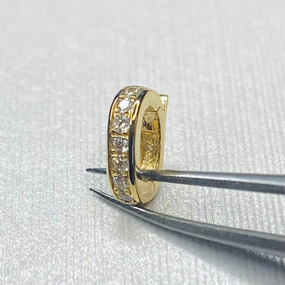 K18YG WG PG クリッカー バチカン パーツ ダイヤモンド チャーム留め ダイヤ 18K チェーンパーツ ペンダントパーツ ネックレスパーツ K18 YG クラスプ - Jewelry Hills Tokyo