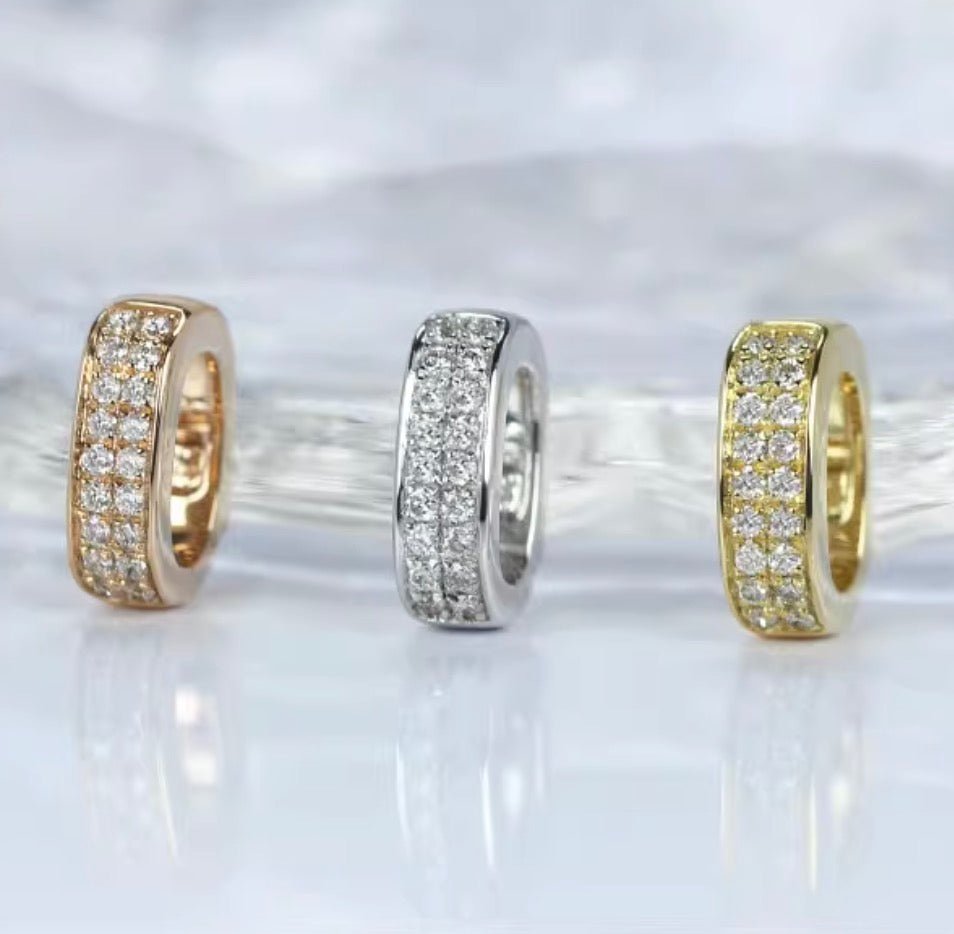K18YG WG PG クリッカー バチカン パーツ ダイヤモンド チャーム留め ダイヤ 18K チェーンパーツ ペンダントパーツ ネックレスパーツ K18 YG クラスプ - Jewelry Hills Tokyo