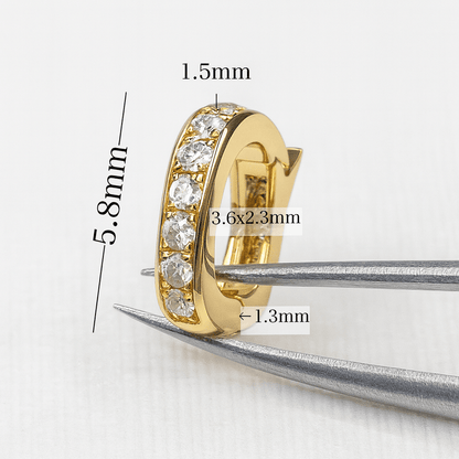 K18YG WG PG クリッカー バチカン パーツ ダイヤモンド チャーム留め ダイヤ 18K チェーンパーツ ペンダントパーツ ネックレスパーツ K18 YG クラスプ - Jewelry Hills Tokyo