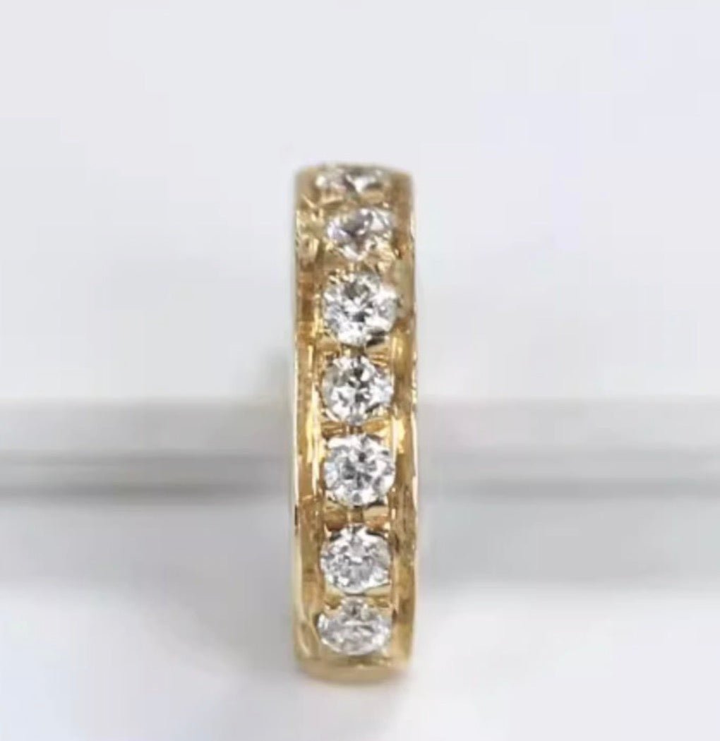 K18YG WG PG クリッカー バチカン パーツ ダイヤモンド チャーム留め ダイヤ 18K チェーンパーツ ペンダントパーツ ネックレスパーツ K18 YG クラスプ - Jewelry Hills Tokyo