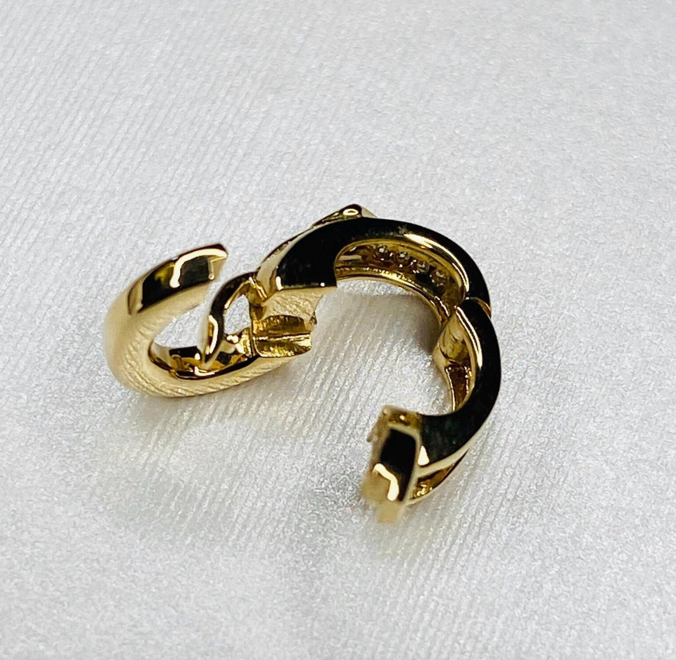 K18YG WG PG バチカン パーツ ダイヤモンド チャーム留め ダイヤ 18K チェーンパーツ ペンダントパーツ ネックレスパーツ ロック付き K18 YG クラスプ マルチバチカン - Jewelry Hills Tokyo