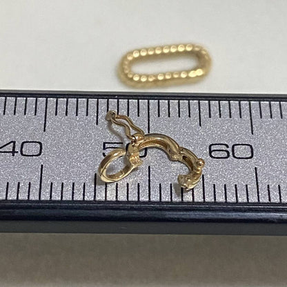 K18YG WG PG パーツ チャーム 18K バチカン 繋ぎ ロック付き ロック機能 YG 18金 ペンダントパーツ ネックレスパーツ イエローゴールド ホワイトゴールド ピンクゴールド マルチバチカン - Jewelry Hills Tokyo